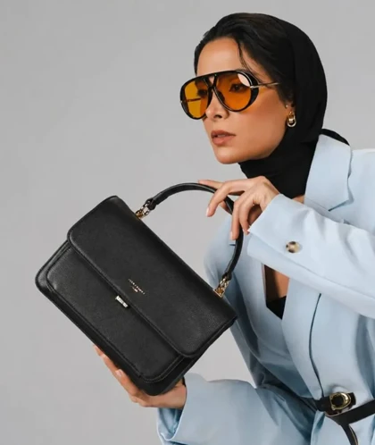 کیف زنانه دوشی و دستی مجلسی و جا دار دیوید جونز DAVIDJONES