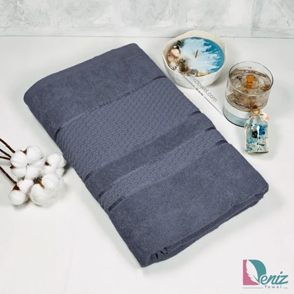 حوله حمامی منیل رنگ نوک مدادی