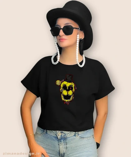 کراپ زنانه طرح بازی فناف شخصیت فردی کد 966