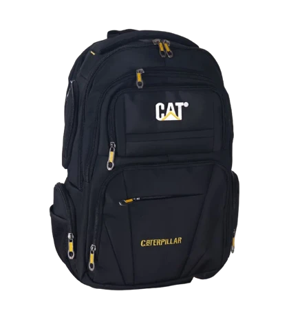 کوله پشتی دانشجویی دارای 9 محفظه زیپی کاترپیلار CAT