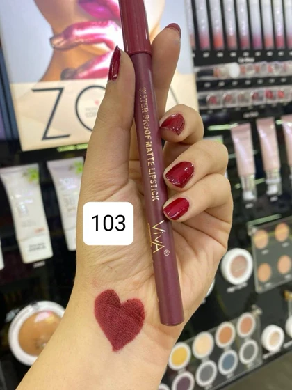 رژ لب مدادی ویوا 12 رنگ جذاب