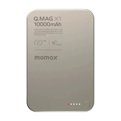 پاور بانک 10000 وایرلس مومکس IP117 Q.Mag X1 توان 20 وات