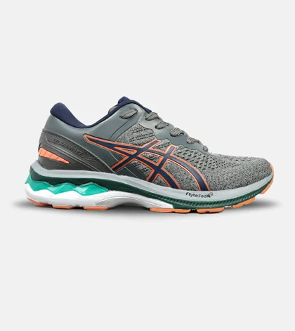 کتانی بزرگ پا طوسی نارنجی ASICS GEL-KAYANO 27
