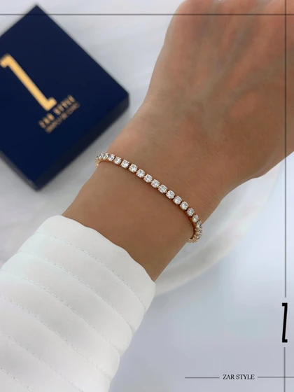 دستبند زنانه تنیسی