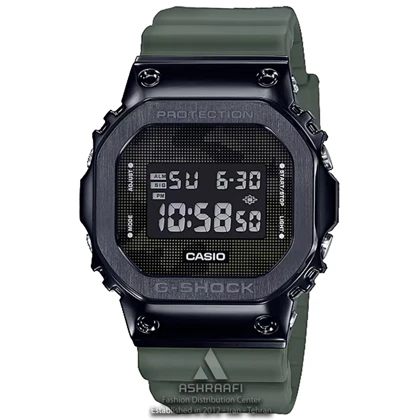 ساعت مچی جی شاک سبز Casio G-Shock GM-5600B-GK