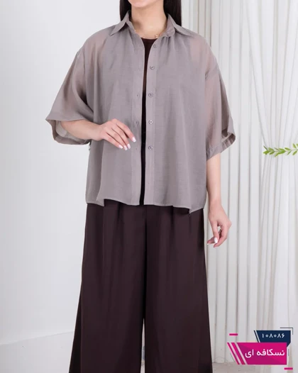 شومیز شیشه ای باکسی PAGON