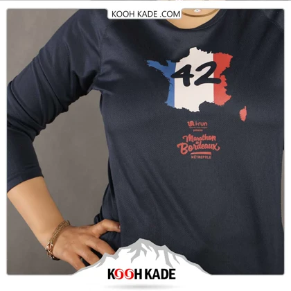 تیشرت آستین بلند IRONMAN طرح 42