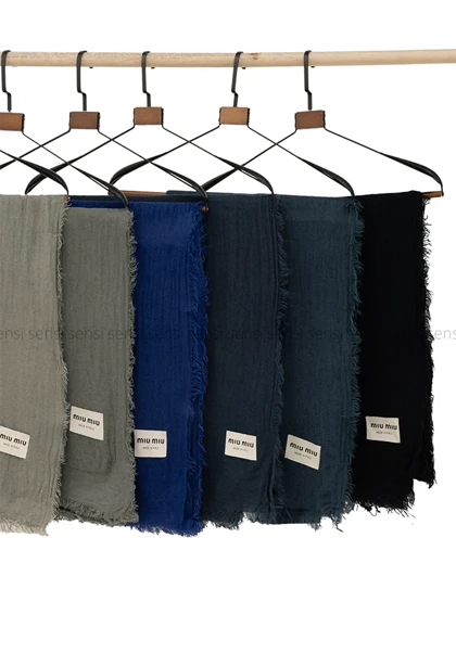 شال موهری ساده رنگی کد1004510