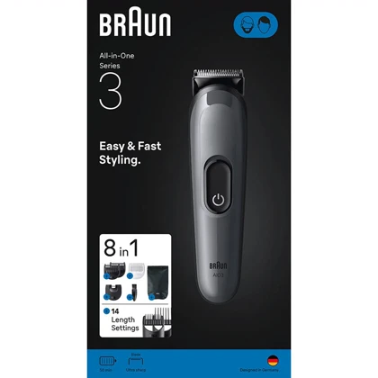 ریش تراش و ماشین اصلاح براون Braun مدل AIO3540