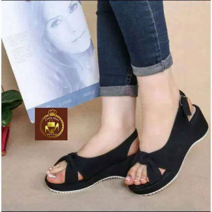 صندل لژدار طبی تابستانی زنانه مدل گره‌ای