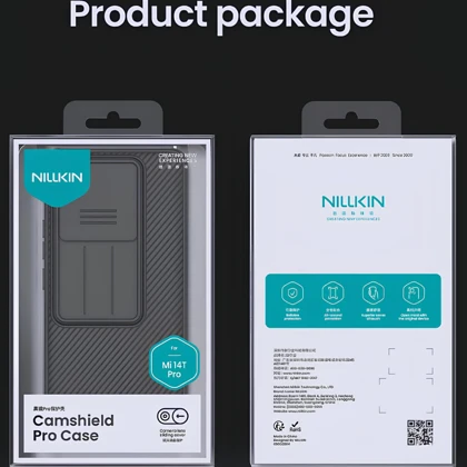 قاب محافظ شیائومی 14 تی پرو نیلکین CamShield Pro