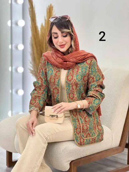 مانتو طرح سنتی مینو
