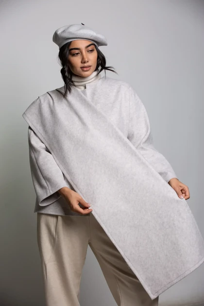 پالتو کت فوتر شالدار