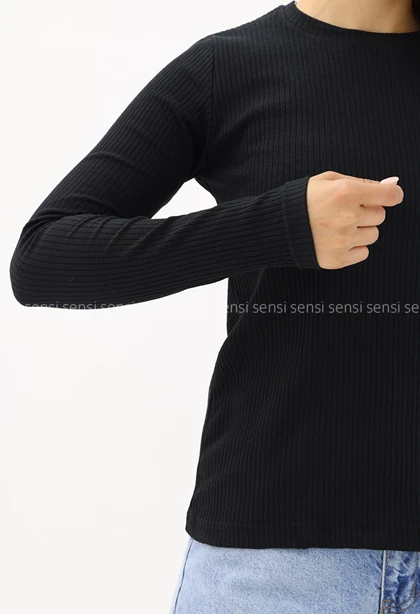 بلوز کبریتی آستین بلند کد1004453
