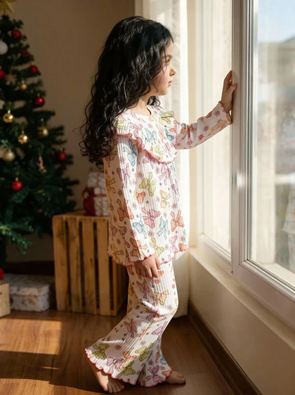 ست بلوز شلوار اسکاتلندی ریلی