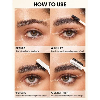 ژل ابرو لیفت کننده قوی شیگلم (Sheglam)