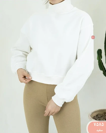 دورس کراپ یقه ایستاده 7585