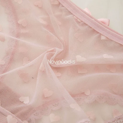 شورت توری قلبی ( مناسب برای سایز 38 الی 42)