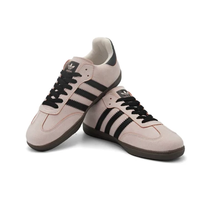 کفش کتانی زنانه مدل samba - 0048_black_White