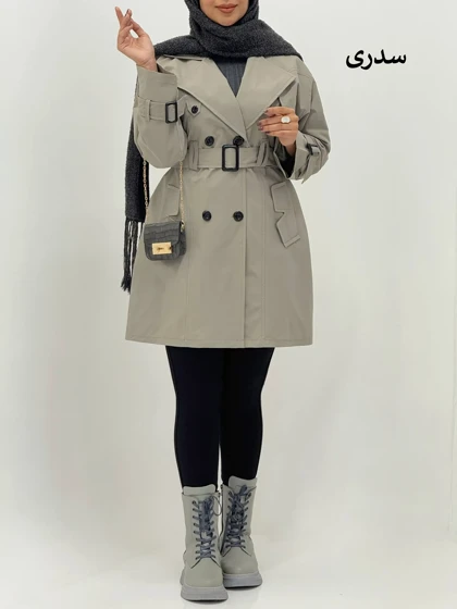 3707-بارانی آستردار دانهیل