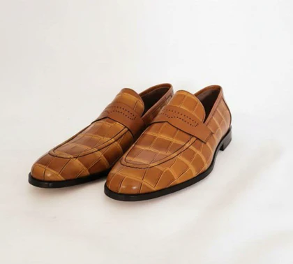 کفش رسمی مردانه چرم یلسان مدل سوآرز کد 543-GC