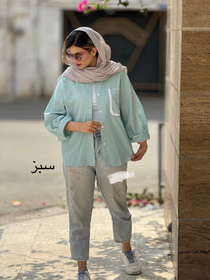 مانتو راه راه ملو