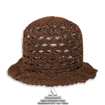 کلاه باکت زنانه Crochet Bucket Hat HA205
