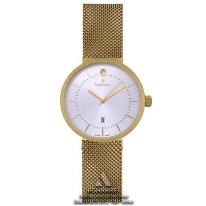 ساعت رومانسون بند حصیری Romanson 17110