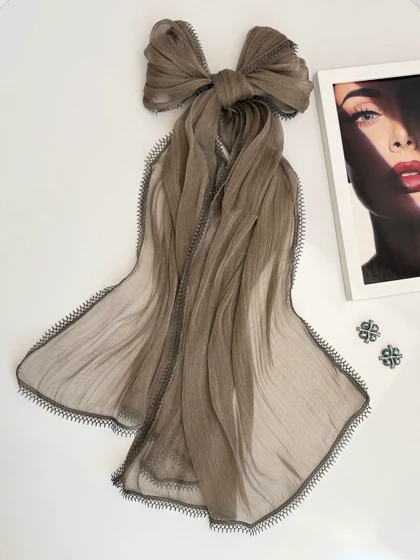 شال حریر تک‌رنگ 20688