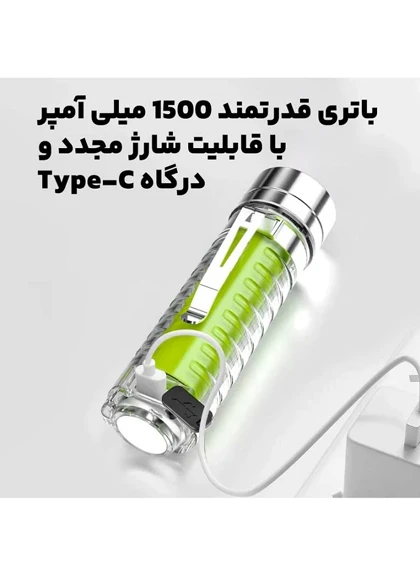 چراغ قوه حرفه ای مدل520-چند رنگ