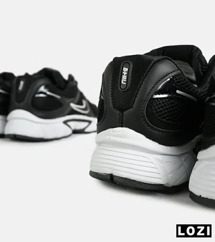 کفش کتانی مردانه و زنانه مشکی سفید نایک NIKE v5 RNR مدل 7329