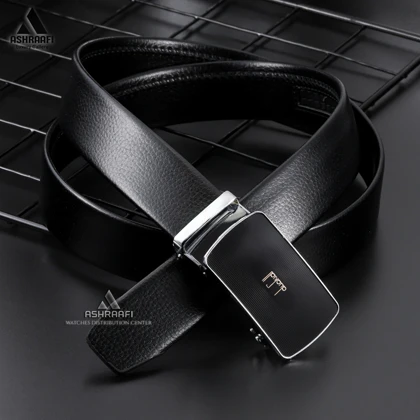 کمربند مردانه چرمی Leather Ratchet Belt BL88