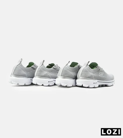 کفش کتانی بزرگ پا طوسی اسکیچرز SKECHERS مدل 2165