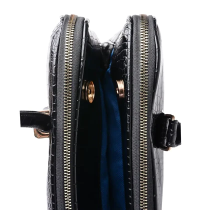 کیف دوشی چرم زنانه ویولت 814