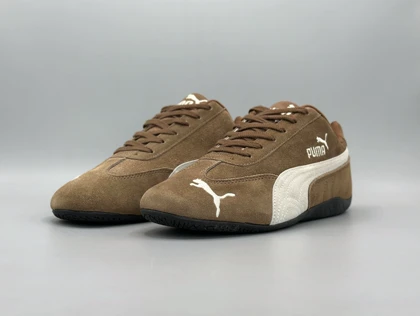 کتانی پوما اسپید کت شتری کرم/Puma Speed cat