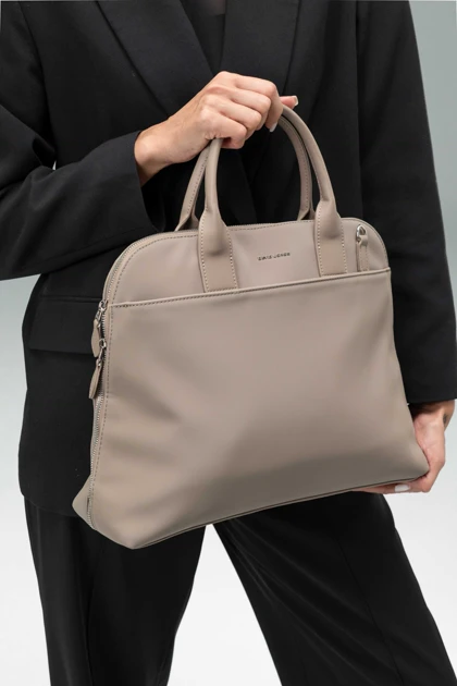 کیف دوشی زنانه چرم مصنوعی بدون دسته دیوید جونز DAVIDJONES