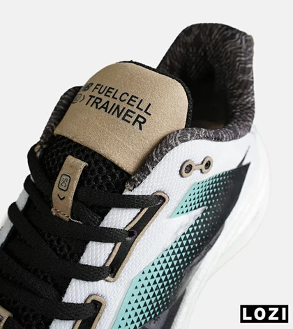 کفش کتانی مردانه و زنانه سفید مشکی New Balance 860 Boost مدل 7728