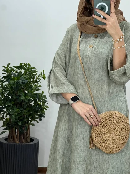 مانتو کفتان لینن کنفی زارا(ایراد دار)