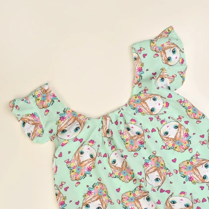 تاپ میکس طرح دار