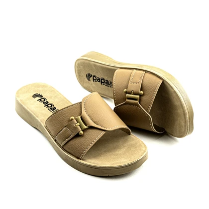 صندل طبی زنانه پاپا مدل آوین brown