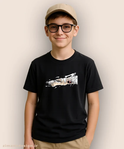 تیشرت بچگانه طرح توکیو غول شخصیت کانکی کد 918