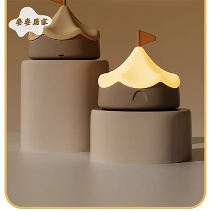 چراغ خواب سیلیکونی فانتزی رومیزی MY-020 طرح سیرک