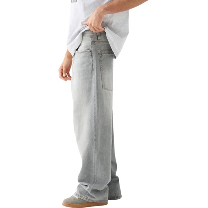شلوار جین واید لگ یونیسکس از ecru کد 348