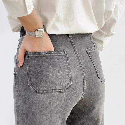 شلوارجین نیم بگ 1007388