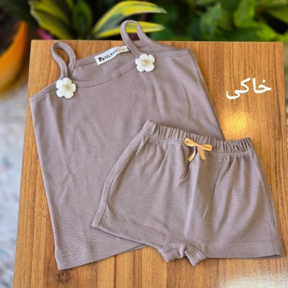 تاپ شلوارک دخترانه بابونه (2336)