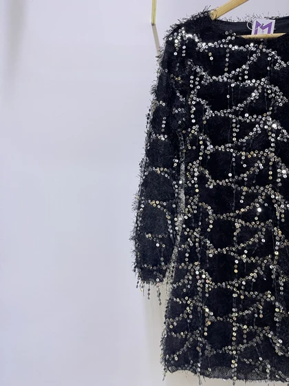 پیراهن کوتاه پولکی