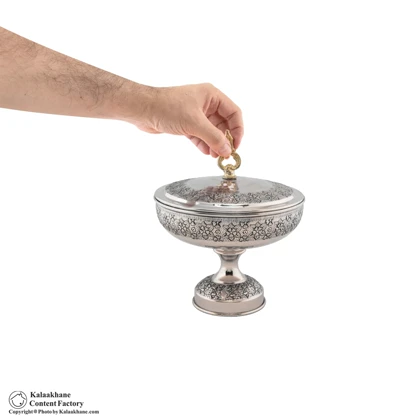 شکلات خوری دربدار مس دیبا رنگ کروم کد 1076
