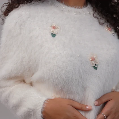 بافت موهر گل