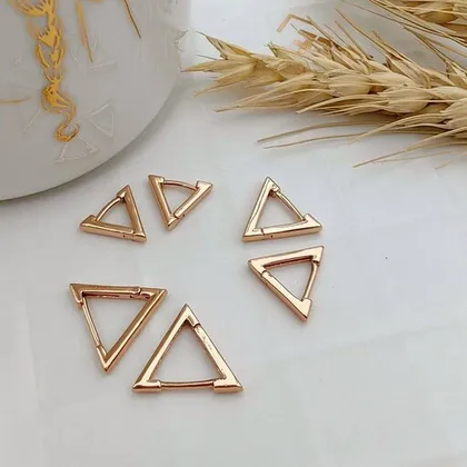 گوشواره مثلثی سایز 1 ارسال رایگان