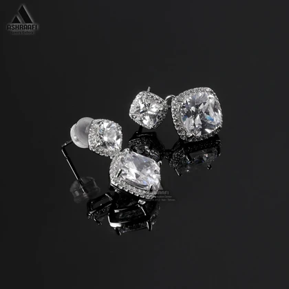 گوشواره زنانه الماسی Diamond Earrings S3